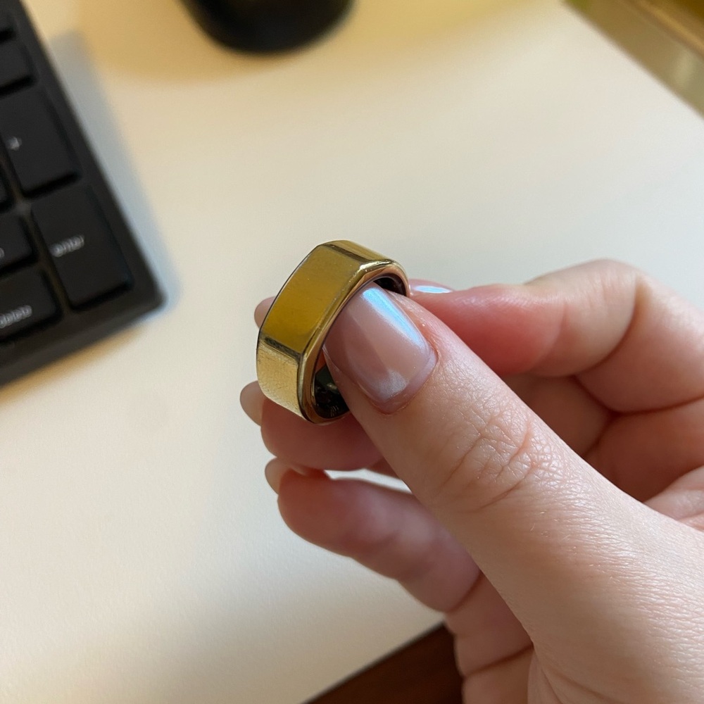Oura Ring Heritage Gen 3 Gold Size 8